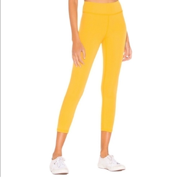 Lovewave Luka Leggins In Yellow NWT - Picture 1 of 6